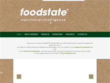 Tablet Screenshot of foodstate.co.za